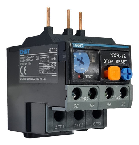 Relevo Térmico Tripolar 1.6 - 2.5amp Chint Relé Contactor 1